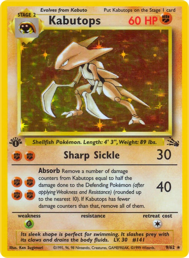 Kabutops (9) [FO - 09/62]