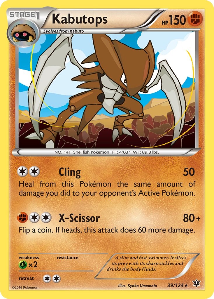 Kabutops [FCO - 39/124]