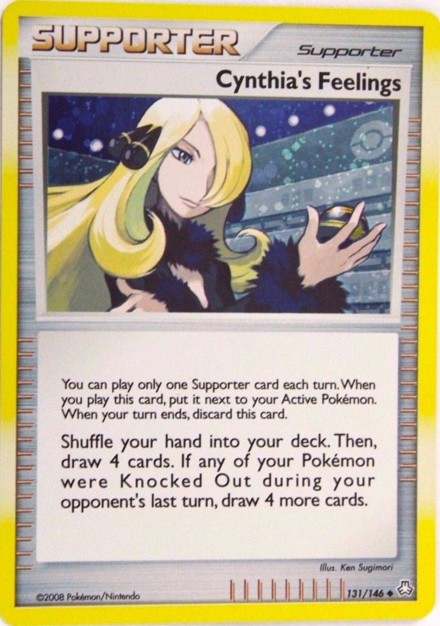 Cynthia's Feelings - 131/146 (Cosmos Holofoil) [MCAP - 131/146]