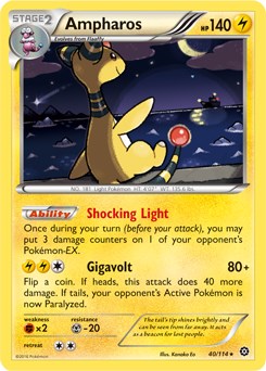Ampharos - 40/114 (XY Steam Siege) [PR - 040/114]