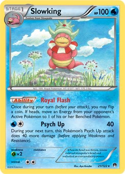 Slowking - 21/122 (XY BREAKpoint) [PR - 021/122]