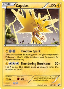 Zapdos - 46/113 (BW Legendary Treasures) [PR - 046/113]
