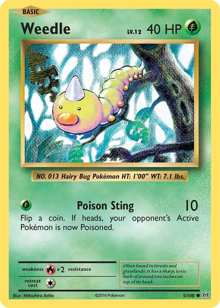 Weedle [EVO - 5/108]
