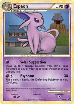 Espeon - 2/90 (HGSS Undaunted) [PR - 002/090]
