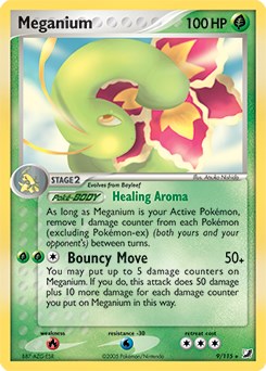 Meganium - 9/115 (EX Unseen Forces) [PR - 009/115]