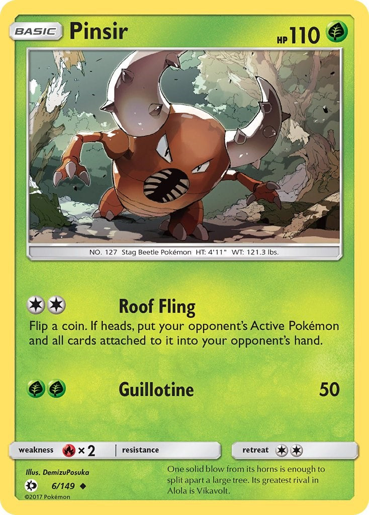 Pinsir [SM01 - 6/149]