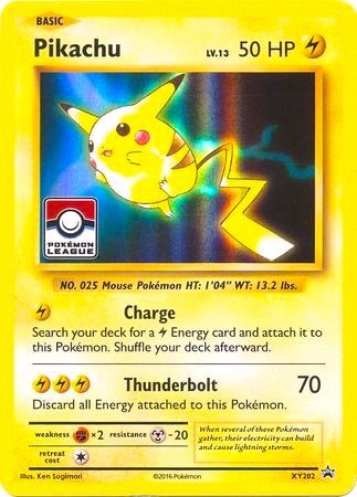 Pikachu - XY202 (Pokemon League) [PR - XY202]