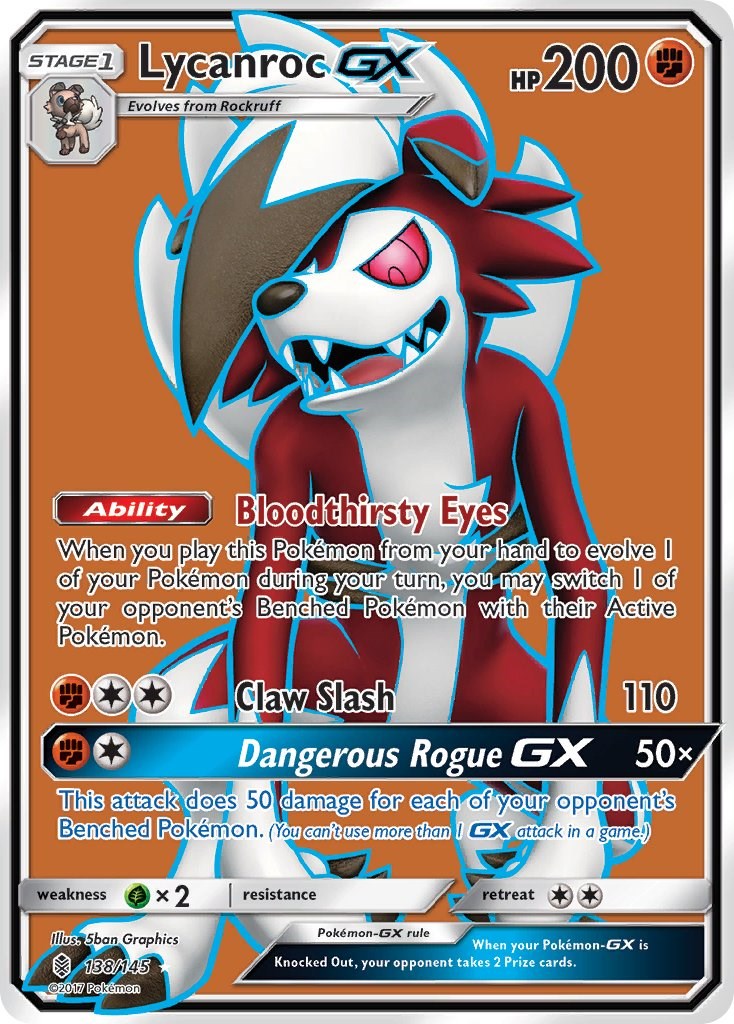Lycanroc GX (Full Art) [SM02 - 138/145]