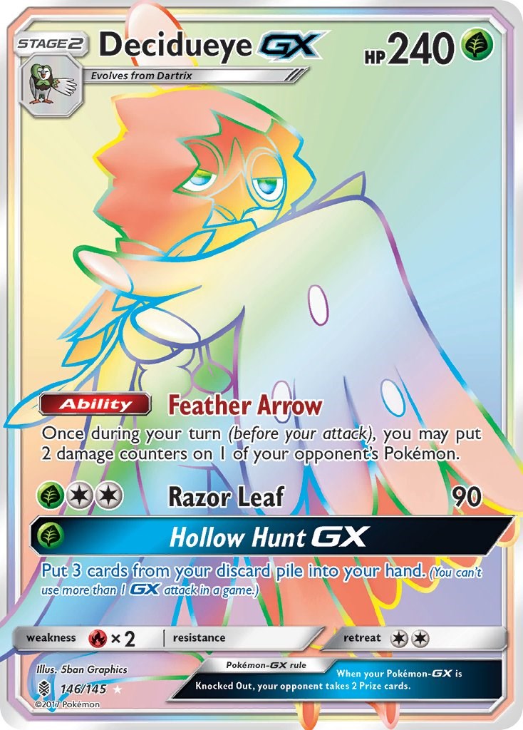 Decidueye GX (Secret) [SM02 - 146/145]