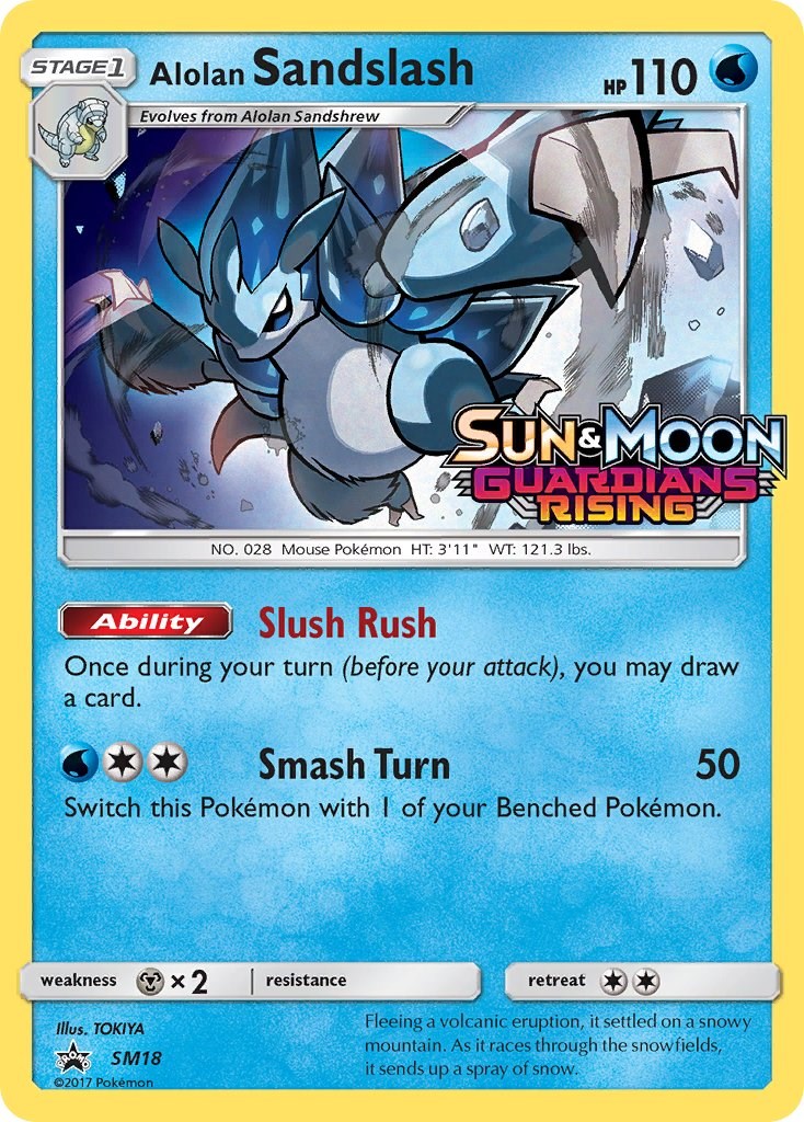 Alolan Sandslash - SM18 (Prerelease) [SMP - SM18]