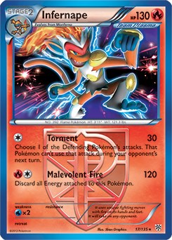 Infernape - 17/135 (BW Plasma Storm) [PR - 017/135]