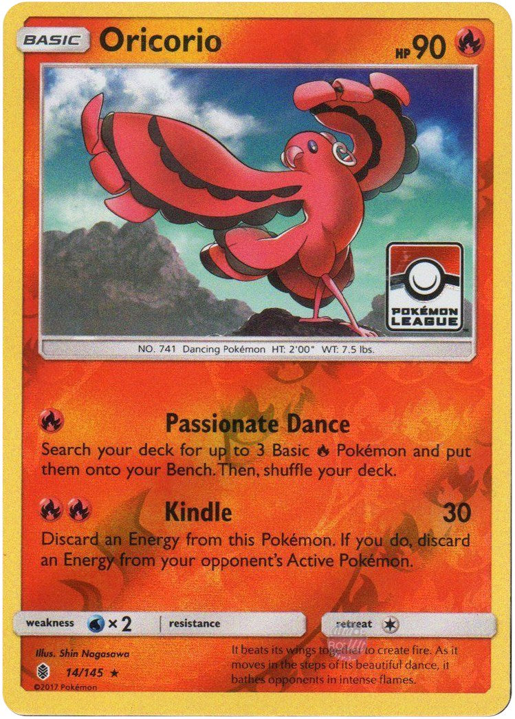Oricorio - 14/145 (Pokemon League) [PR - 014/145]