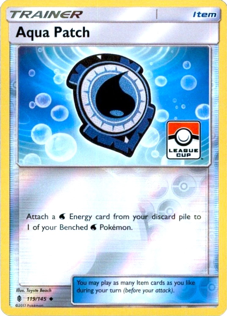 Aqua Patch - 119/145 (League Cup) [PR - 119/145]