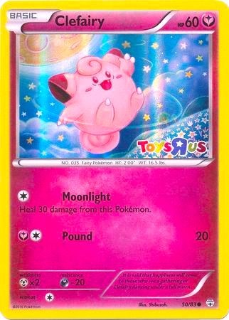 Clefairy - 50/83 (Toys R Us Promo) [MCAP - 050/083]