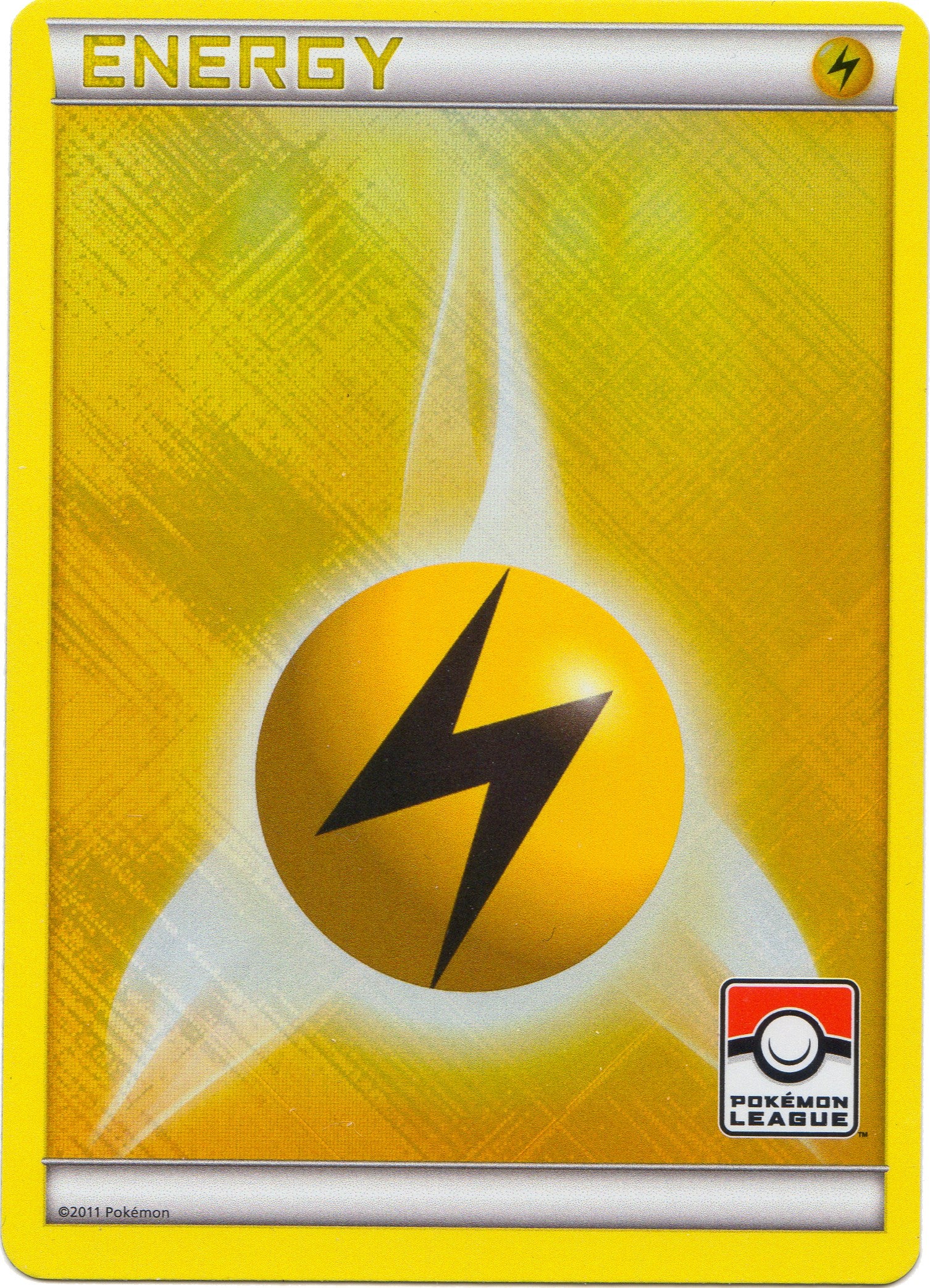 Lightning Energy (2011 Pokemon League) [PR]