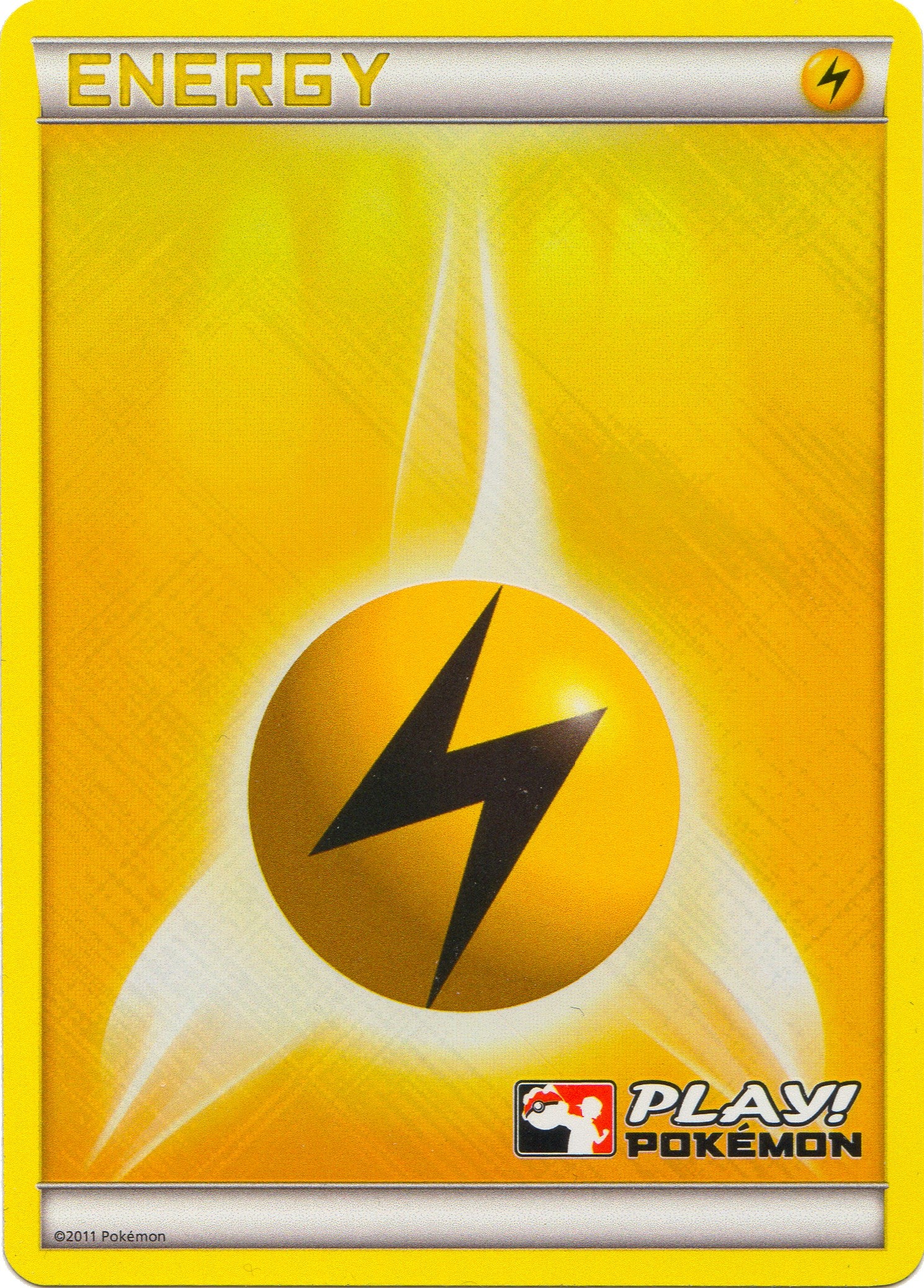 Lightning Energy (2011 Play! Pokemon) [PR]