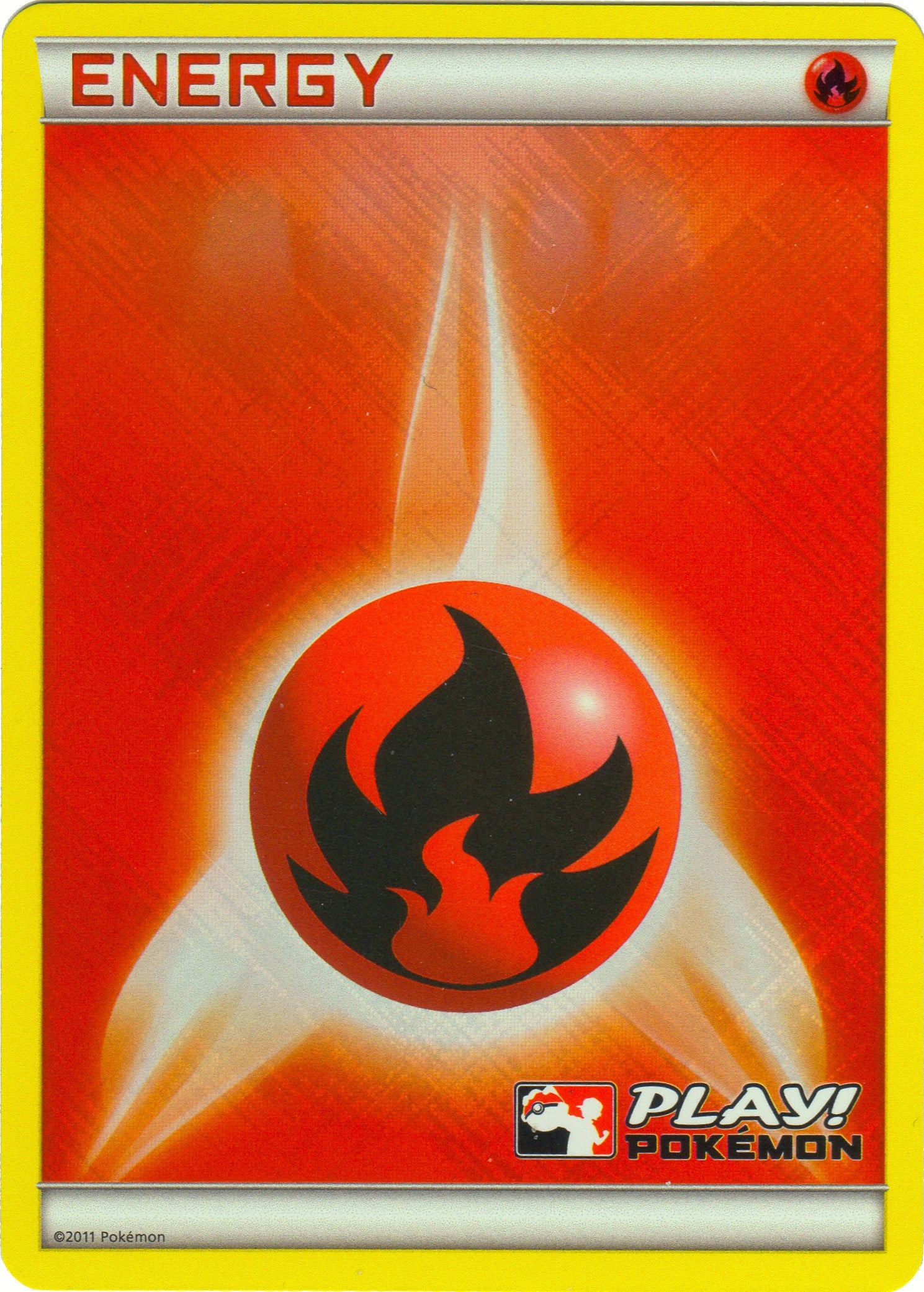 Fire Energy (2011 Play! Pokemon) [PR]
