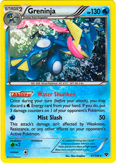 Greninja - 41/146 (Cosmos Holo) [BLE - 041/146]