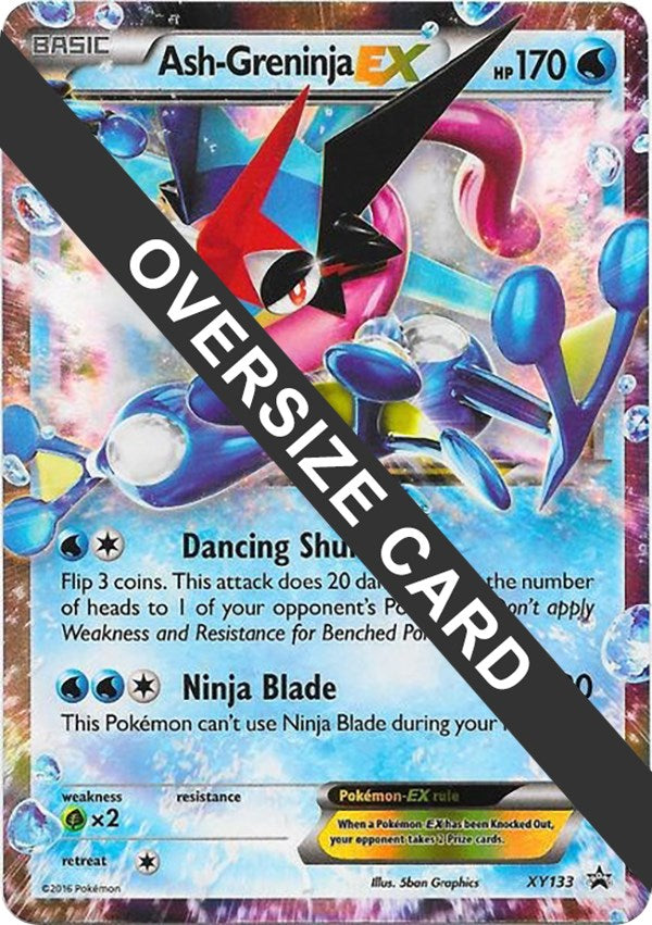 Ash-Greninja EX - XY133 (XY Black Star Promos) [PR - XY133]