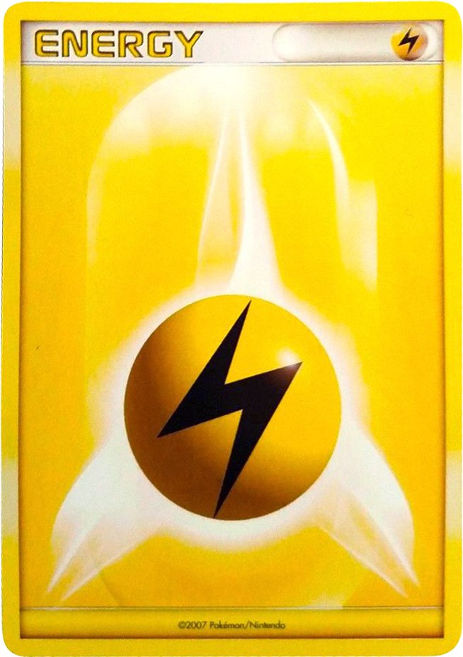 Lightning Energy (2007 Unnumbered D/P Style Non-Holo) [PR]
