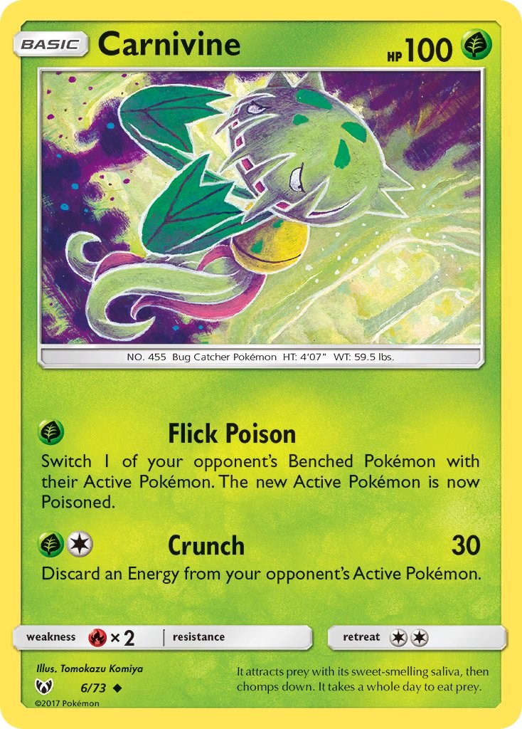 Carnivine [SHL - 6/73]