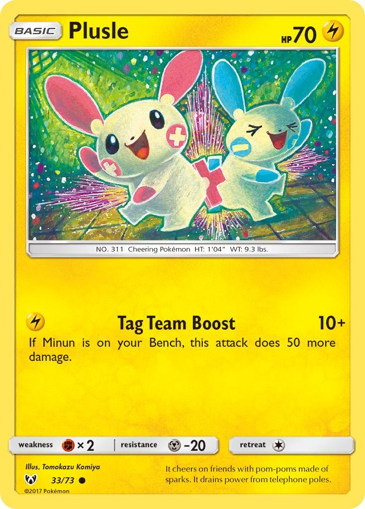 Plusle [SHL - 33/73]