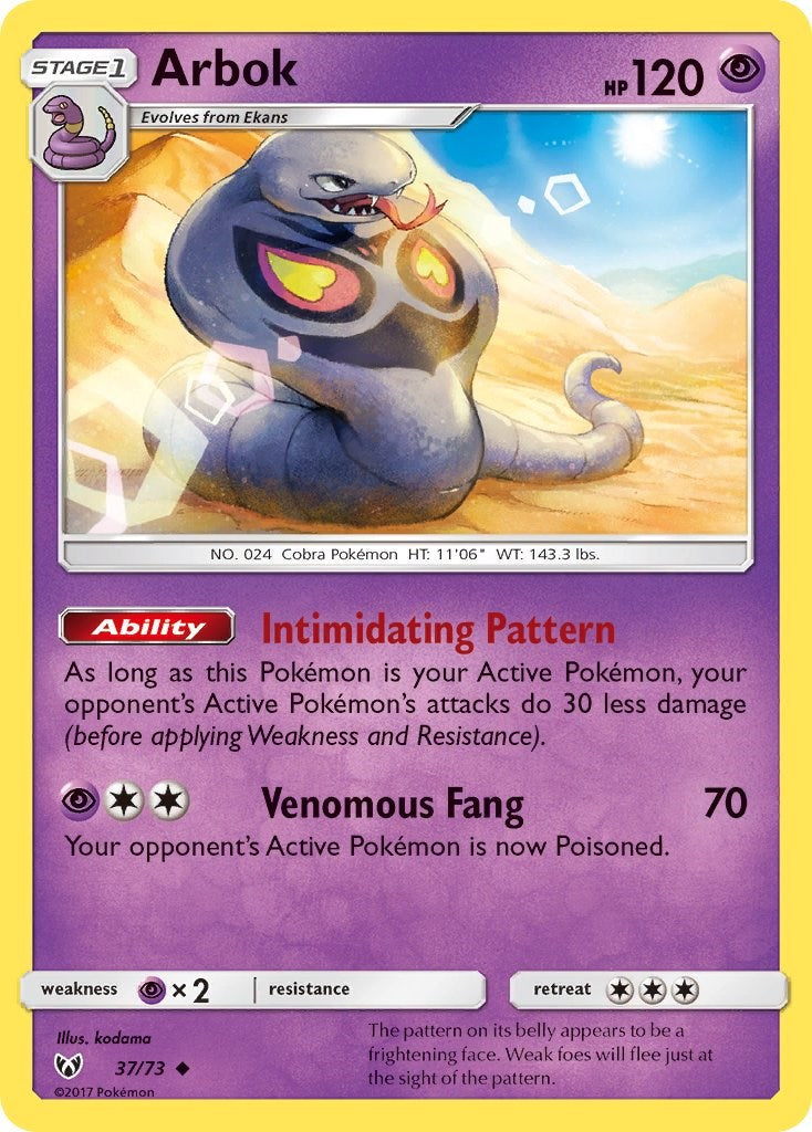 Arbok [SHL - 37/73]