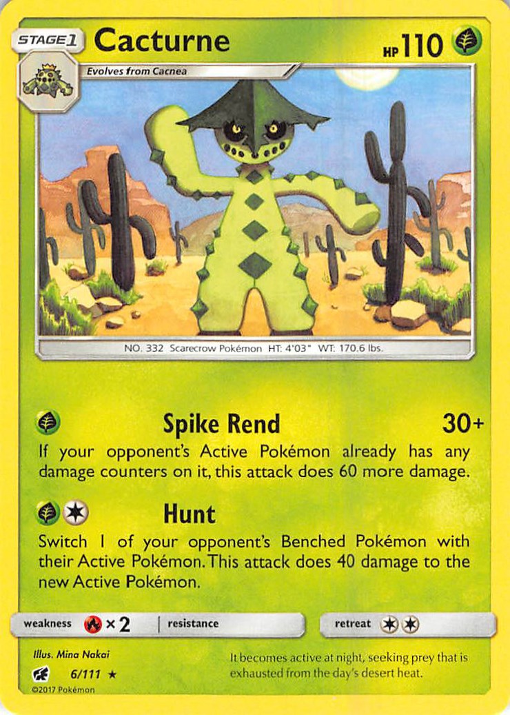 Cacturne [SM04 - 6/111]