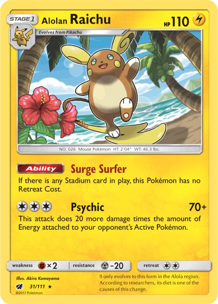 Alolan Raichu [SM04 - 31/111]