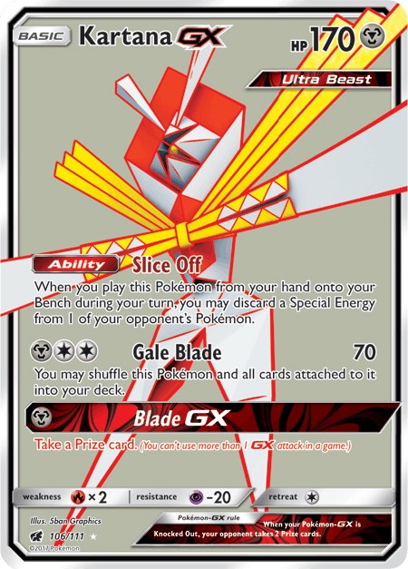 Kartana GX (Full Art) [SM04 - 106/111]