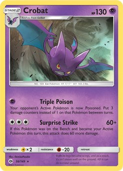 Crobat - 56/149 (Prerelease Kit Exclusive) [PR - 056/149]