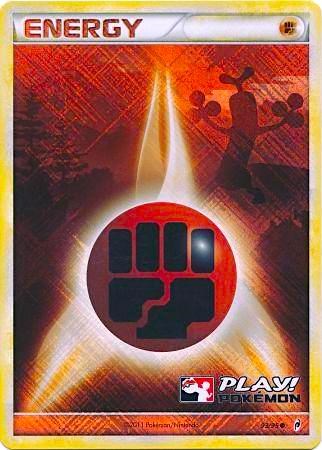 Fighting Energy - 93/95 (Play! Pokemon) [PR - 093/095]