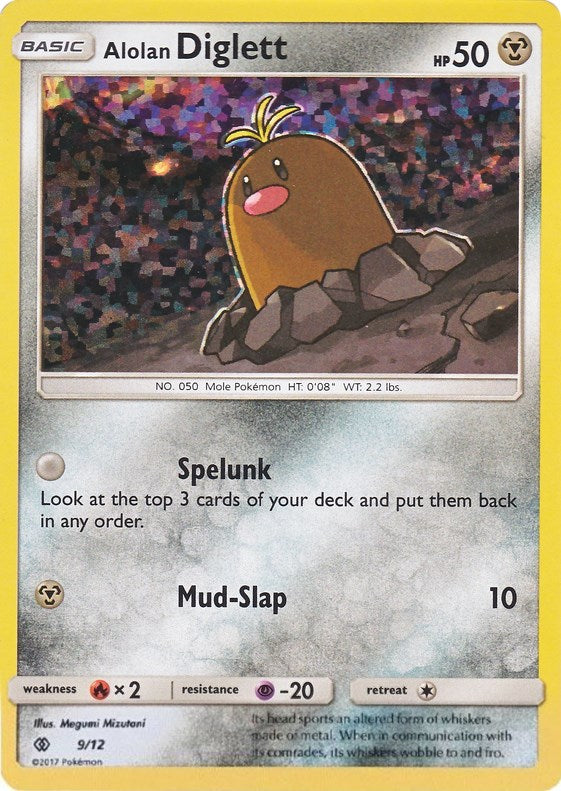 Alolan Diglett - 9/12 [M17 - 009/012]