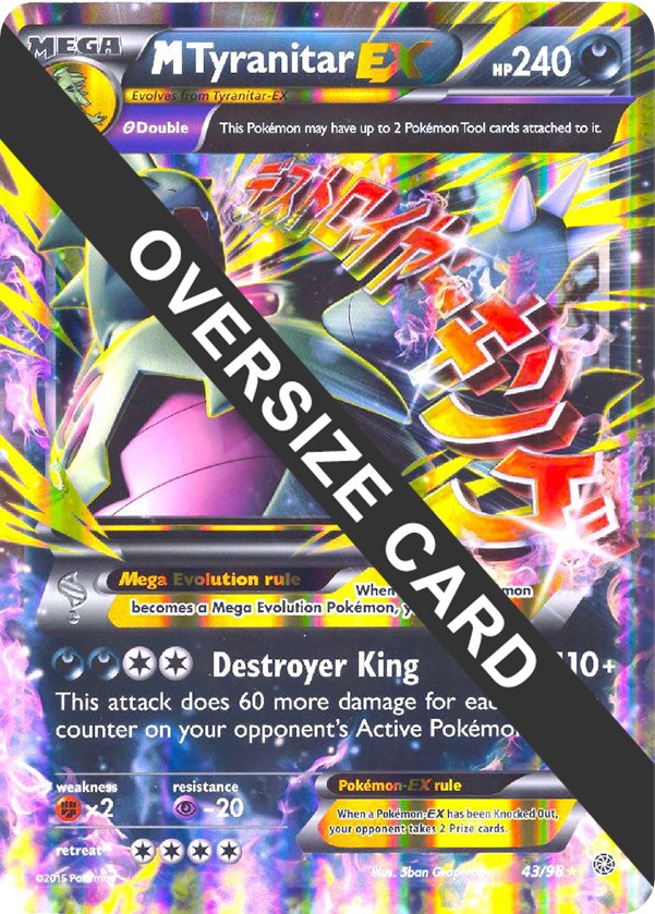 M Tyranitar EX - 43/98 [PR - 043/098]