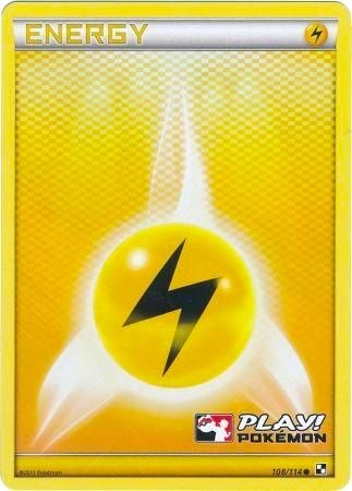 Lightning Energy - 108/114 (Play! Pokemon) [PR - 108/114]