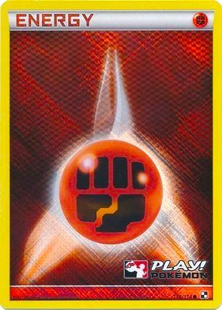 Fighting Energy - 110/114 (Play! Pokemon) [PR - 110/114]