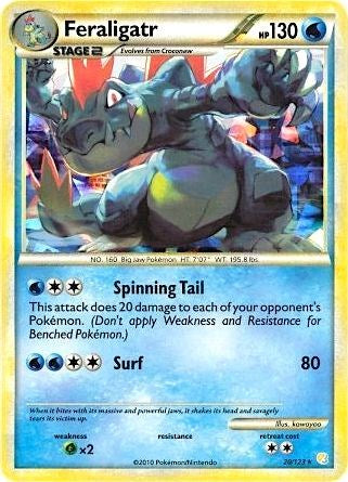Feraligatr - 20/123 (Cracked Ice Holo) [PR - 020/123]