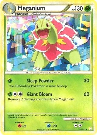 Meganium - 26/123 (Cracked Ice Holo) [PR - 026/123]