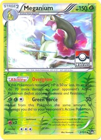 Meganium - 3/122 (Pokemon League) [PR - 003/122]