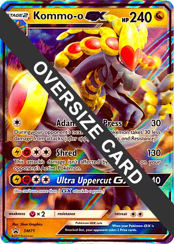Kommo-o GX - SM71 (SM Black Star Promo) [PR - SM71]