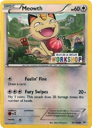 Meowth - 67/108 (Build-A-Bear Workshop Exclusive) [MCAP - 067/108]