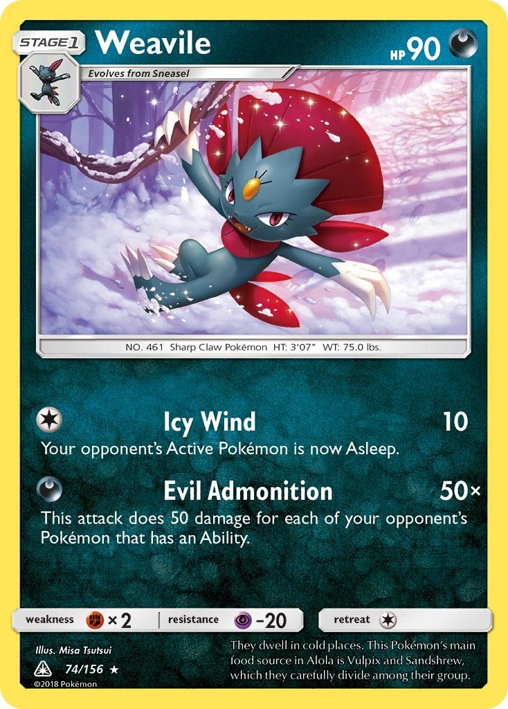 Weavile [SM05 - 74/156]