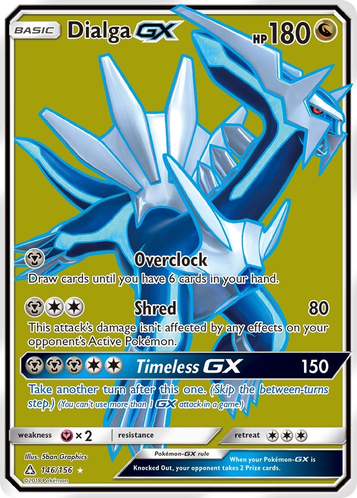 Dialga GX (Full Art) [SM05 - 146/156]