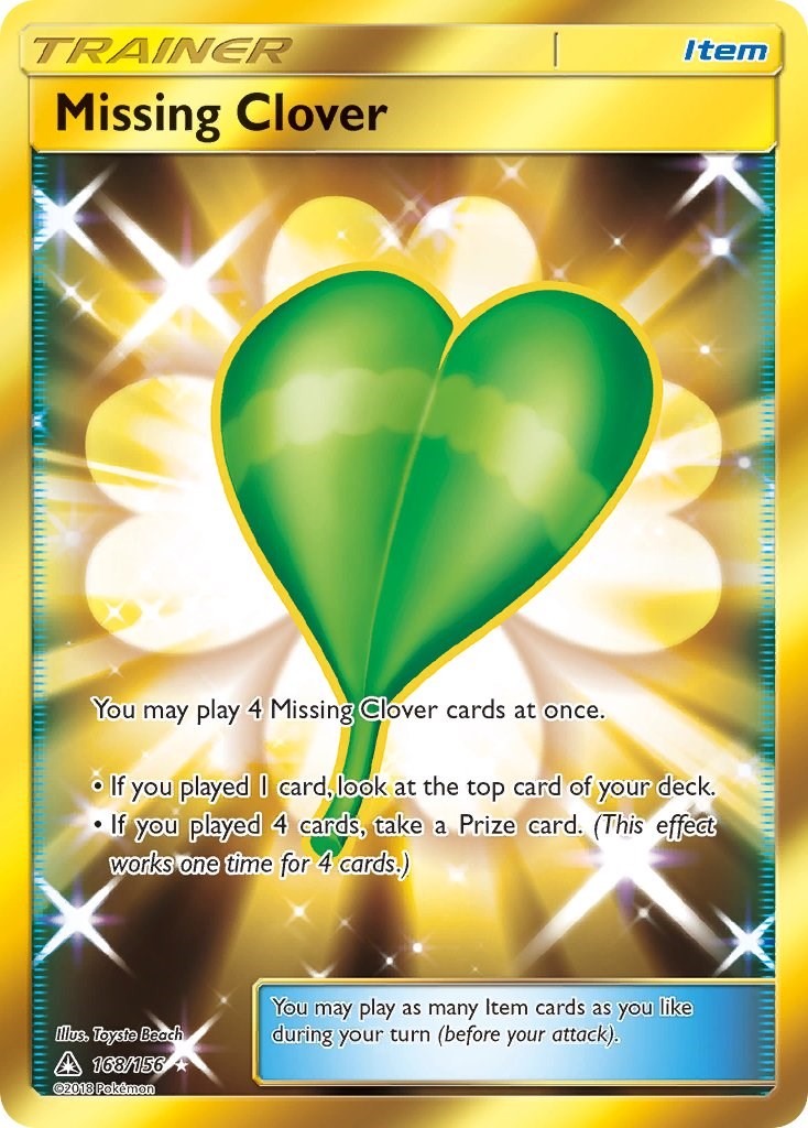 Missing Clover (Secret Rare) [SM05 - 168/156]
