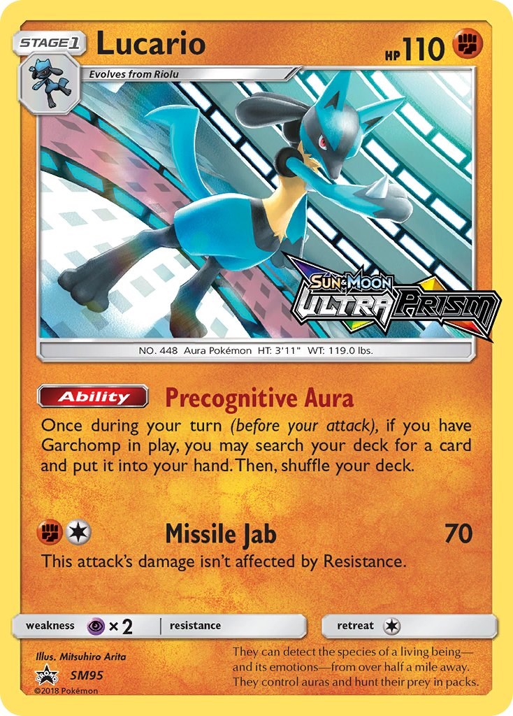 Lucario - SM95 (Prerelease) [SMP - SM95]