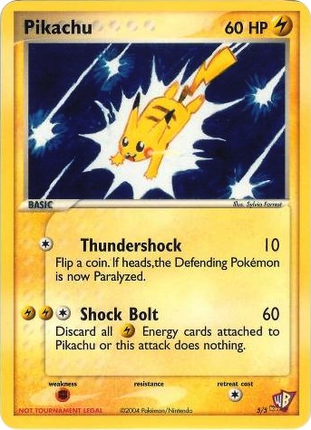 Pikachu - 5/5 [KWBP - 005/005]