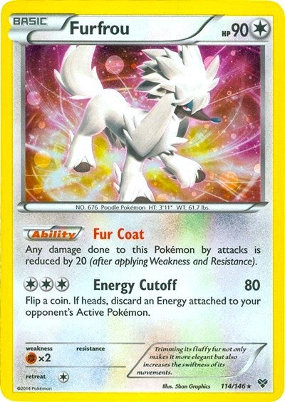 Furfrou - 114/146 (Cosmos Holo) [BLE - 114/116]