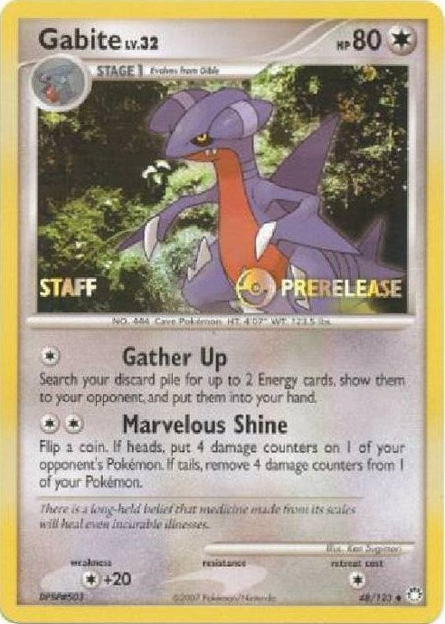 Gabite - 48/123 (Prerelease) [Staff] [PR - 48/123]