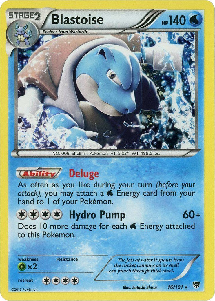 Blastoise - 16/101 (Cosmos Holo) [BLE - 016/101]