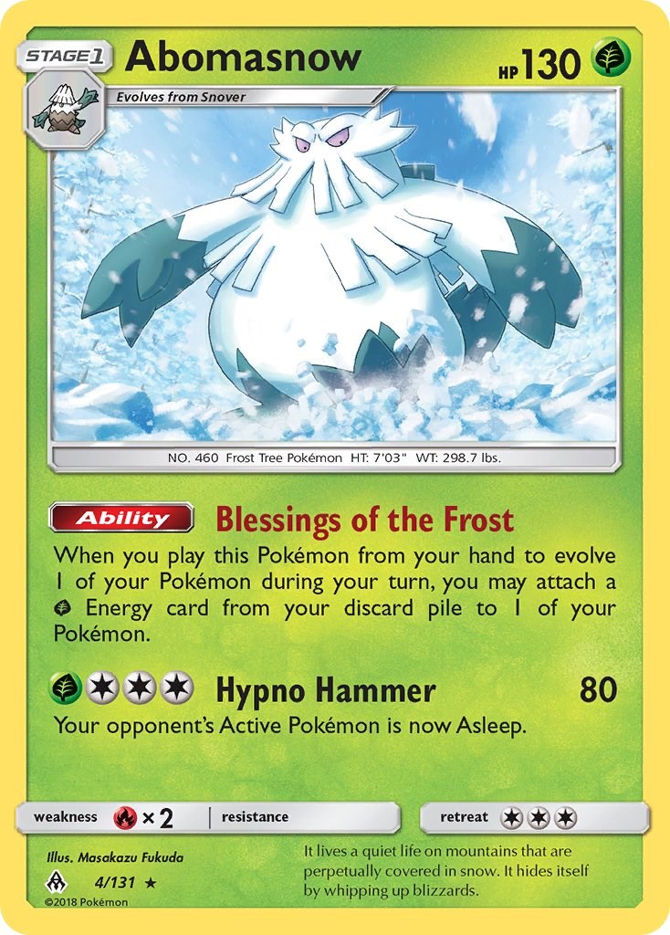 Abomasnow [SM06 - 4/131]